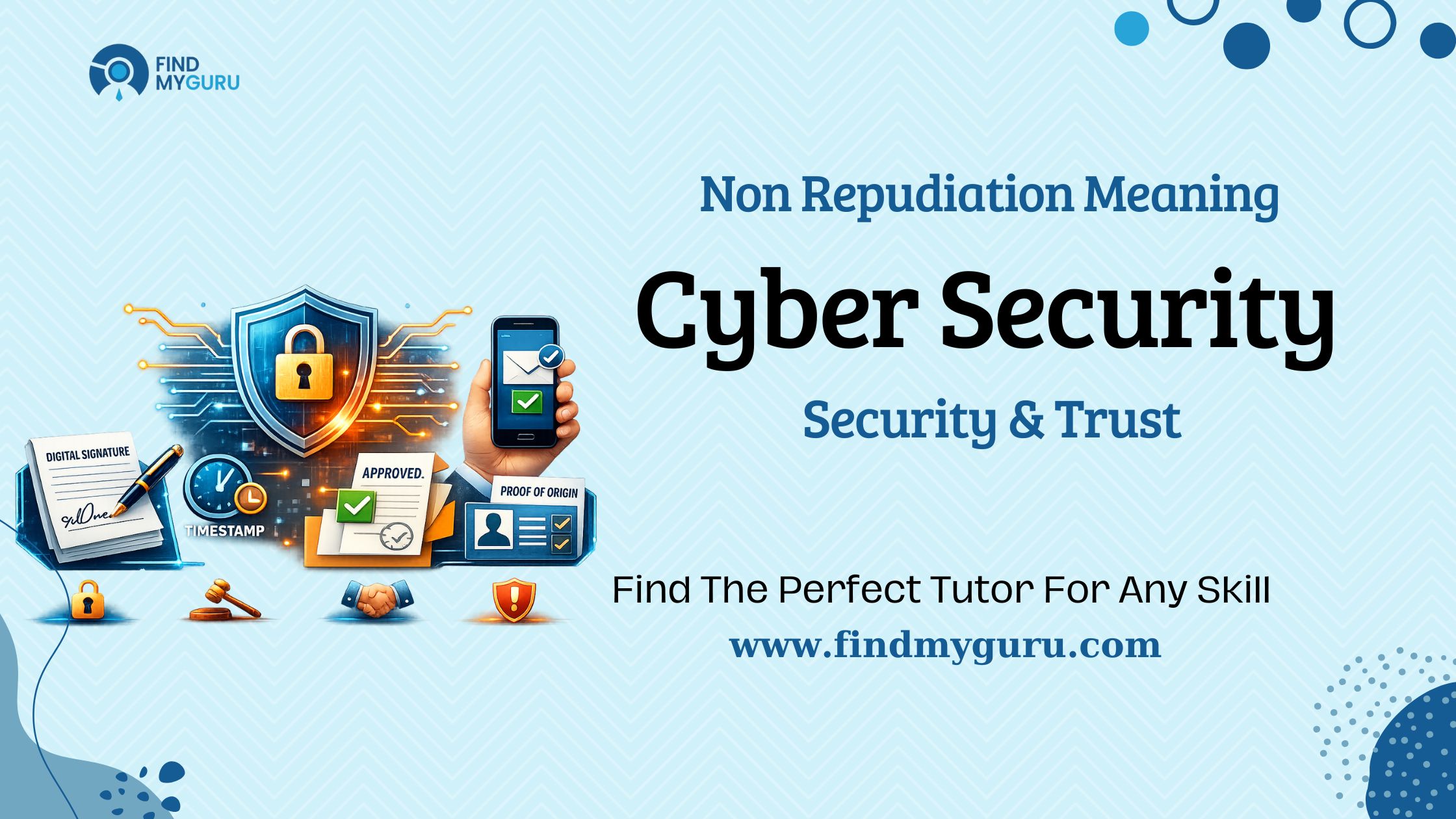 Non Repudiation Meaning in Cyber Security | Definition & Importance ...
