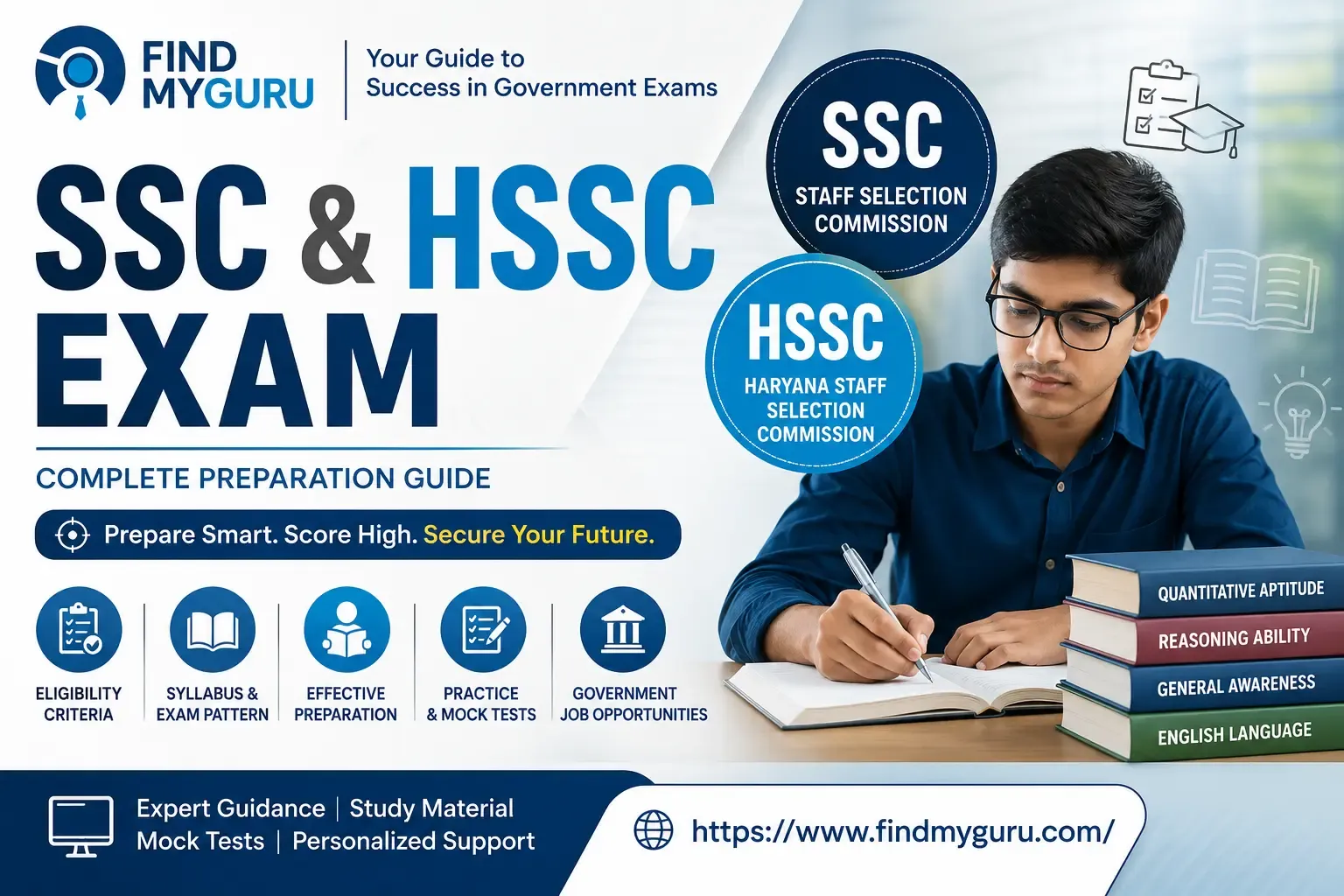 SSC and HSSC Exam Preparation: Tips, Eligibility and Exam Pattern