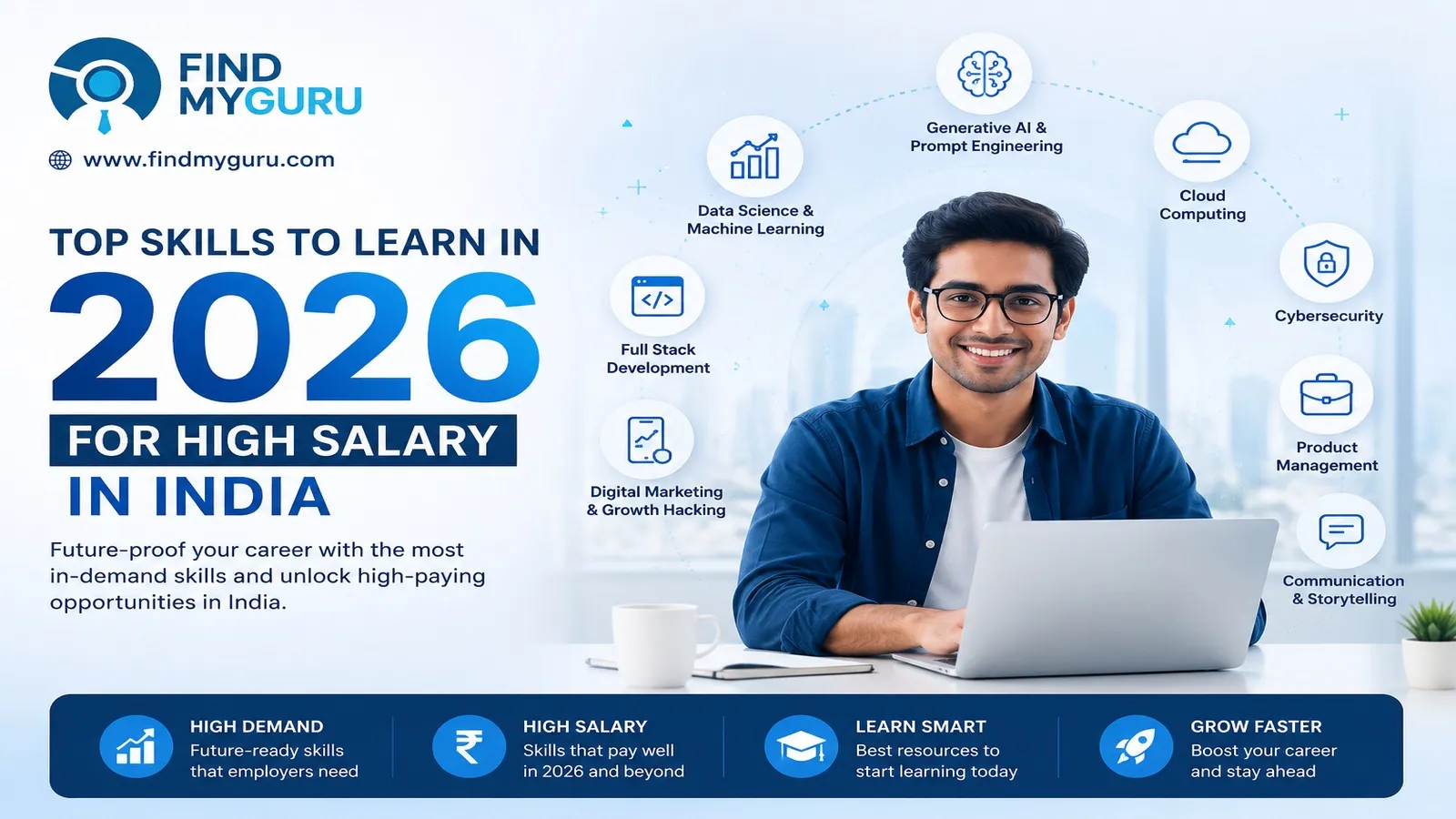 Top Skills to Learn in 2026 for High Salary in India