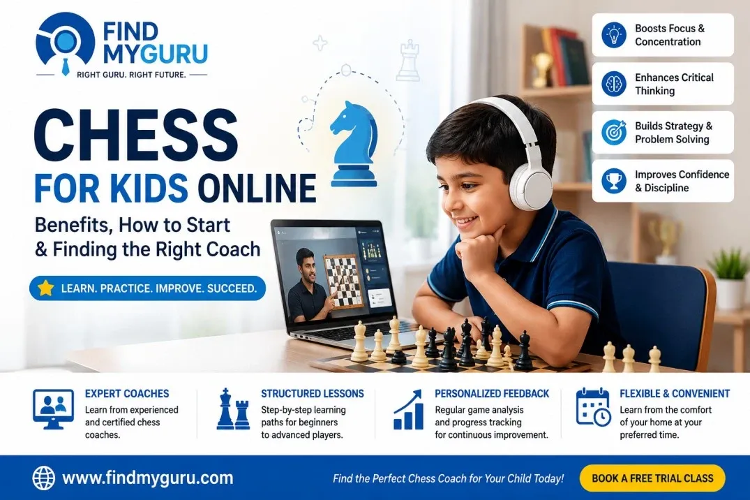 Chess for Kids Online: Benefits, Lessons and Coaching Tips