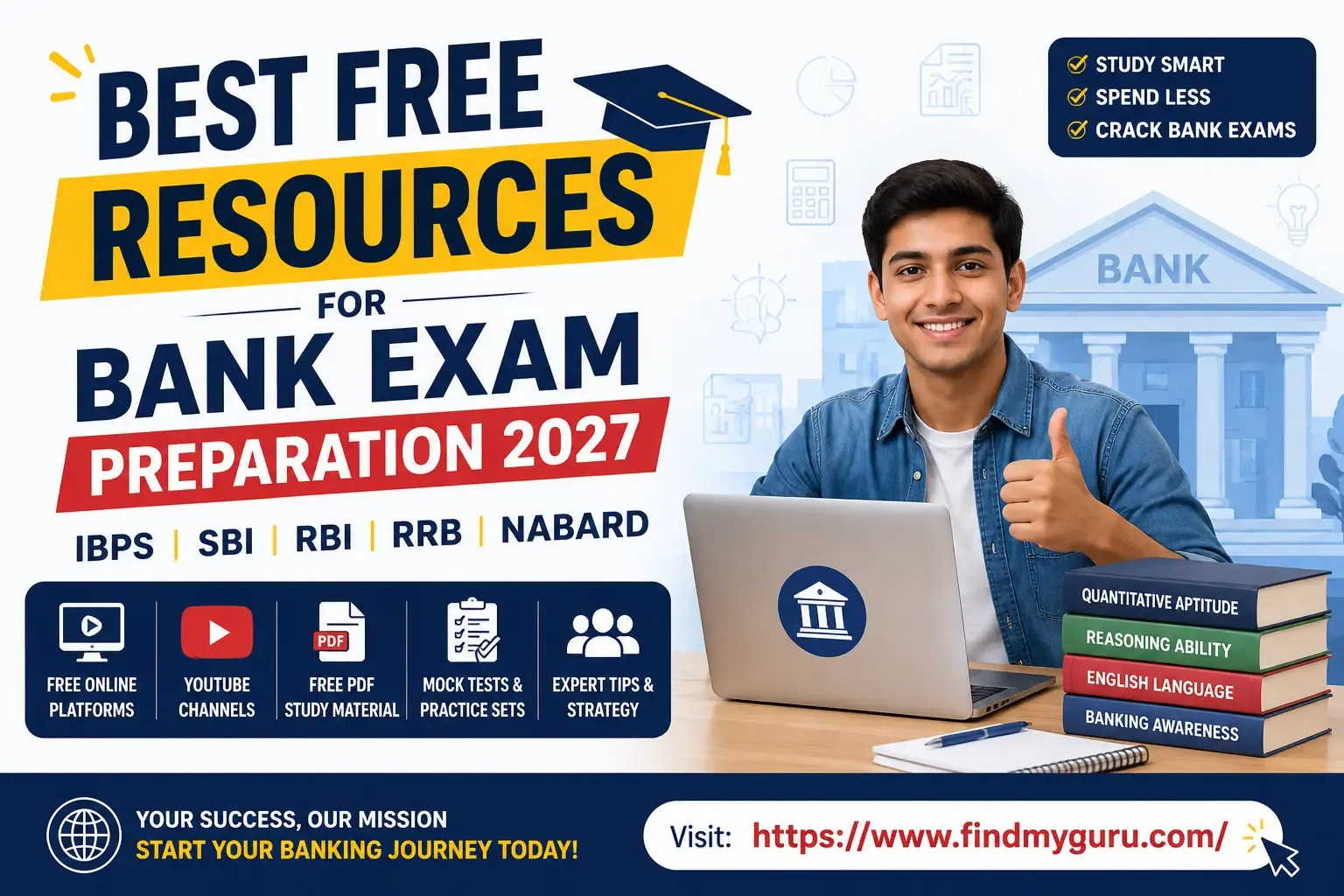 Best Free Resources for Bank Exam Preparation 2027: Mock Tests, PDFs & Apps