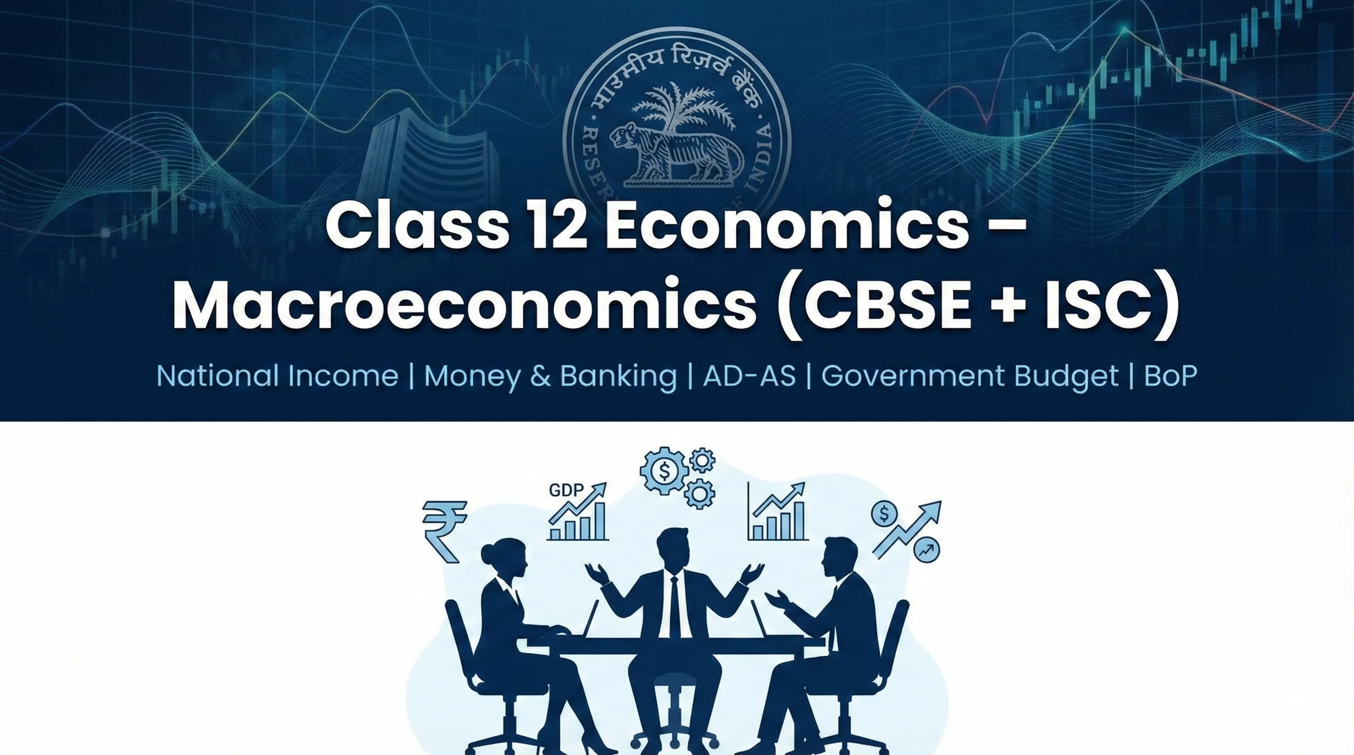 Class 12 Economics – Complete Macroeconomics Cours
