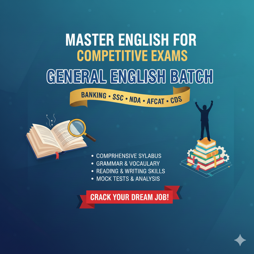 General English Course for Government Exams – Online Coaching by Anshika