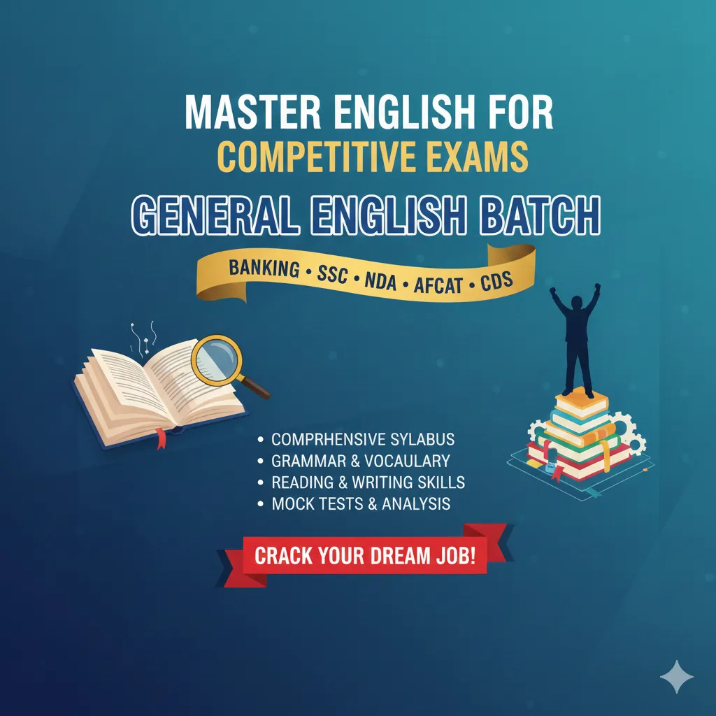 General English Course for Government Exams – Online Coaching by Anshika