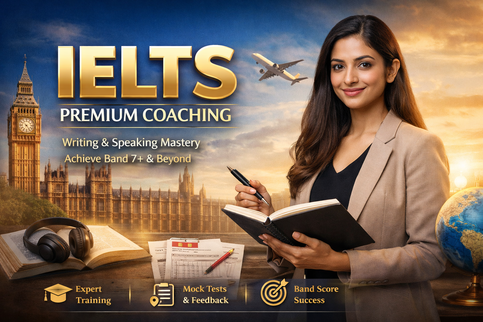Premium IELTS Academic & General Coaching with Writing & Speaking Focus  by Aisha Hameed