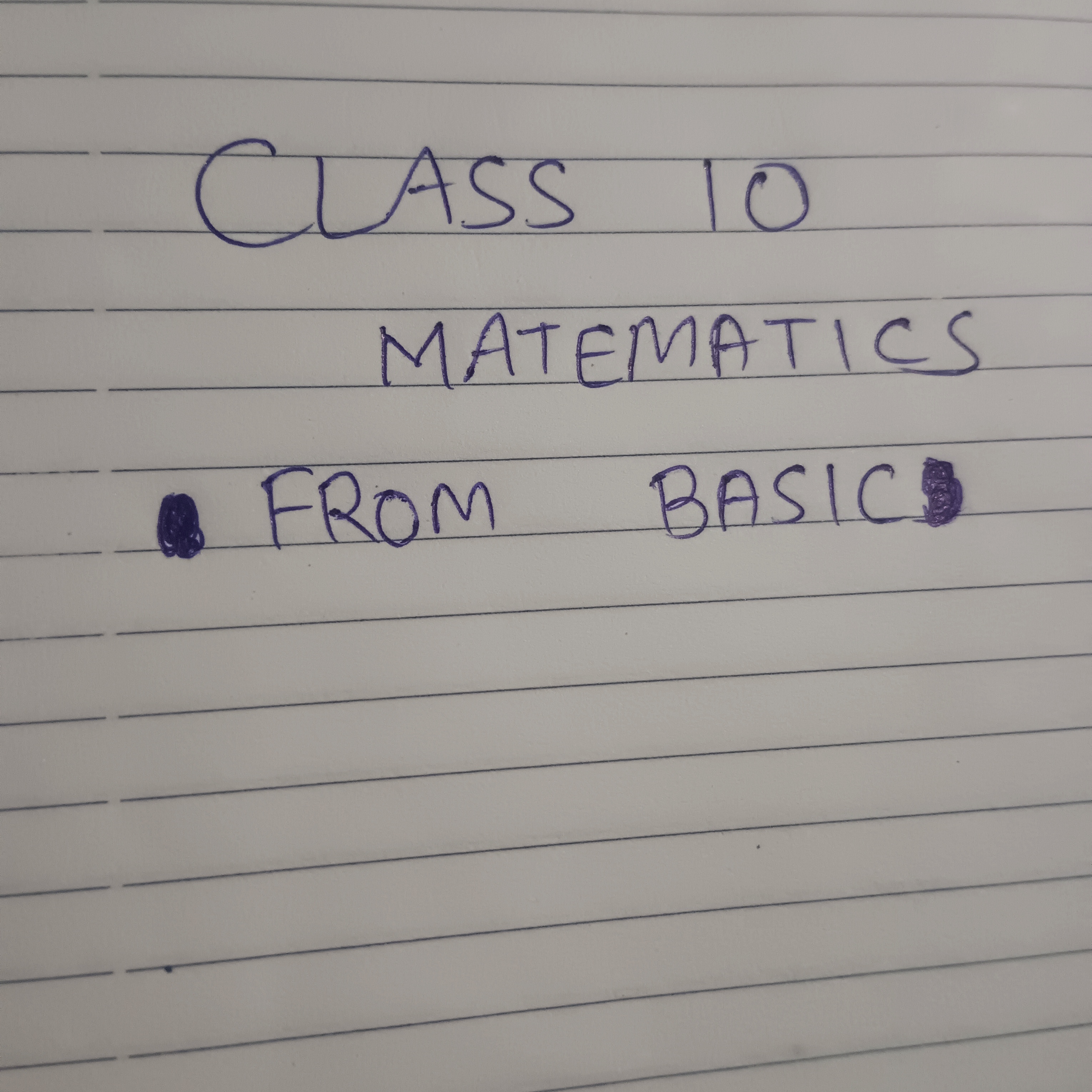 CBSE Class 10 Mathematics (From Basics to Boards) by Robin Aggarwal