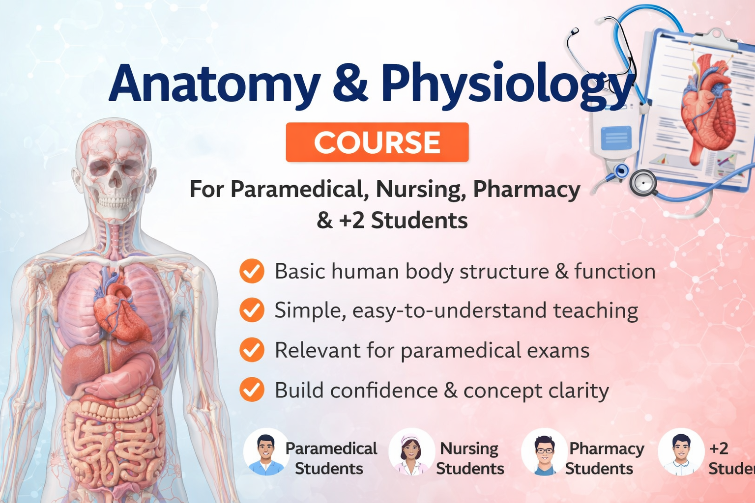 Anatomy and physiology Course by Angati Pavani