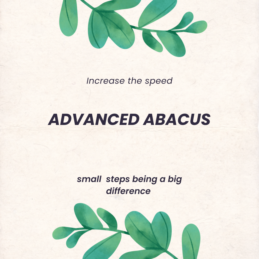 Advanced abacus Program by Joycy Renuka