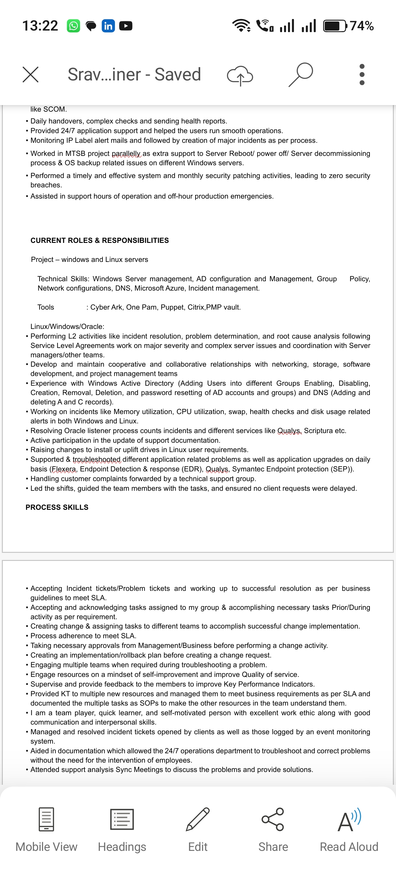 CyberArk Training by Sravani Duba