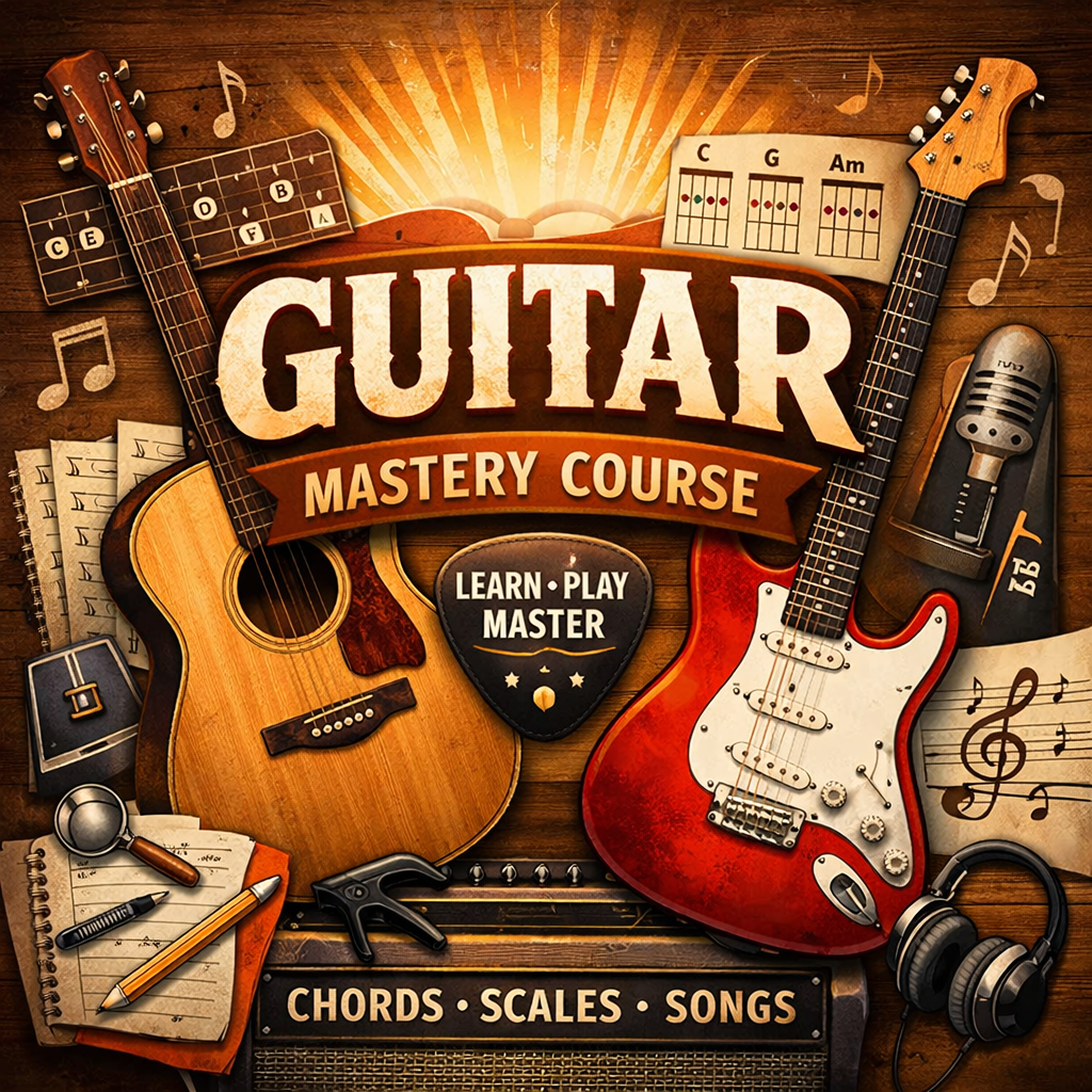 Guitar Basic Theories Course by Aditya Kumar