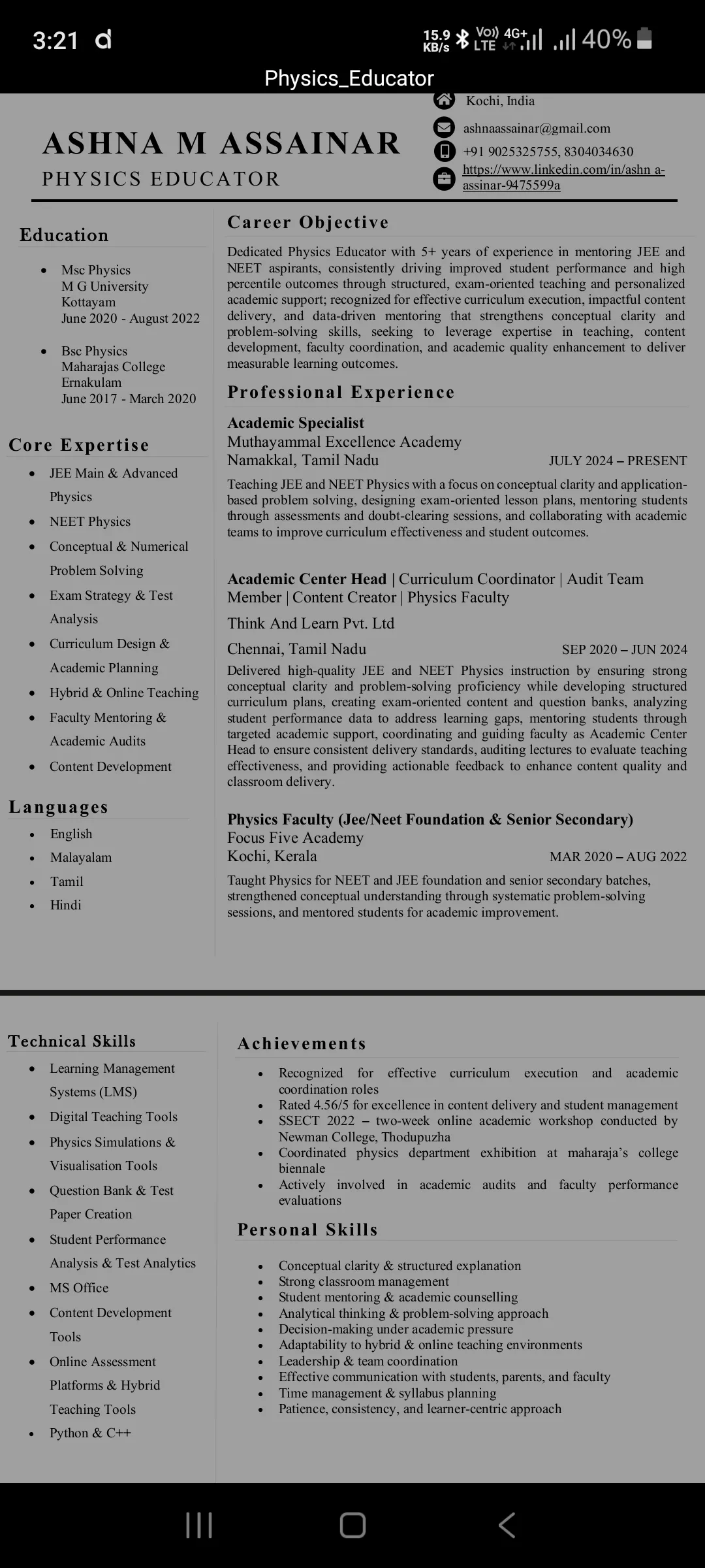 NEET/JEE PHYSICS