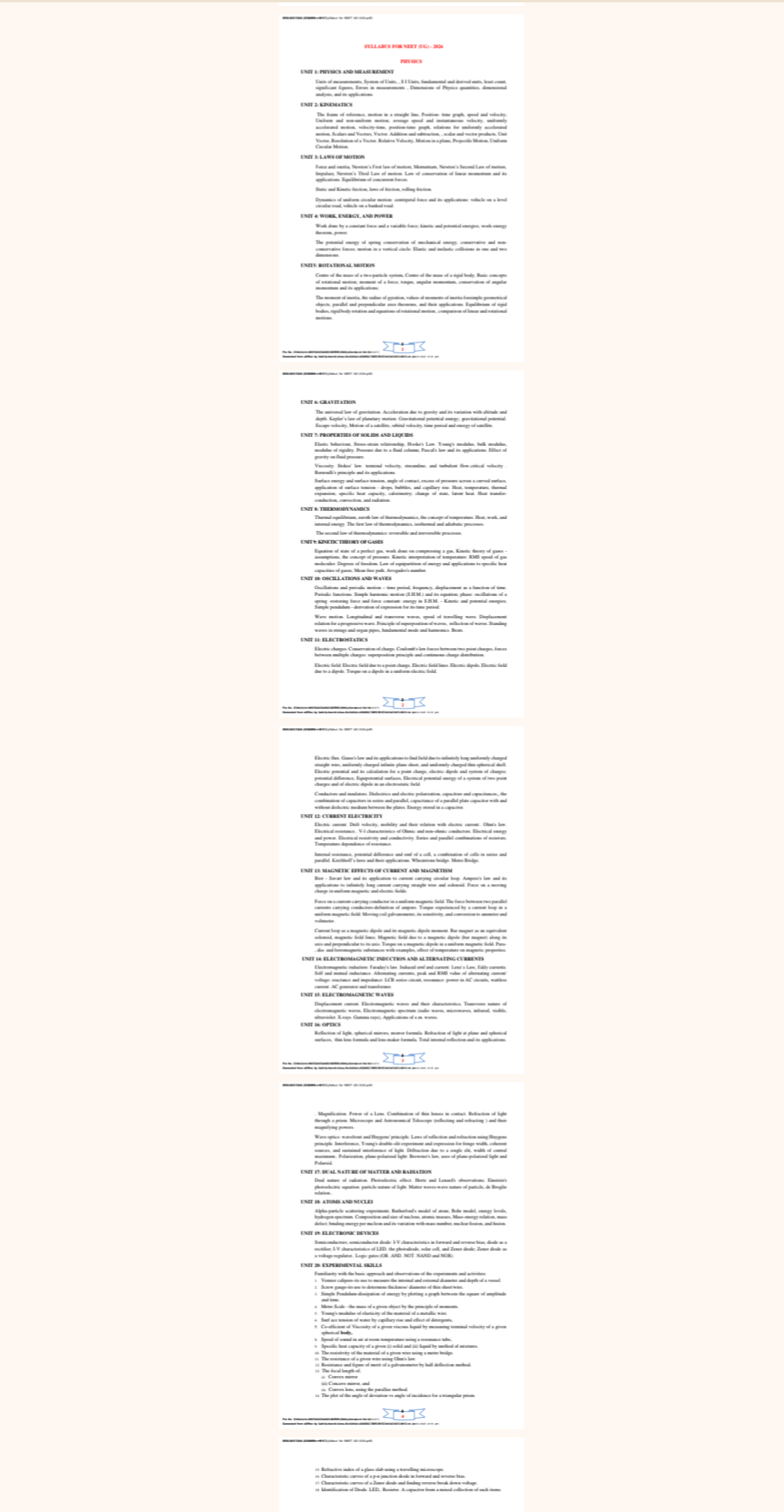 Physics NEET/JEE