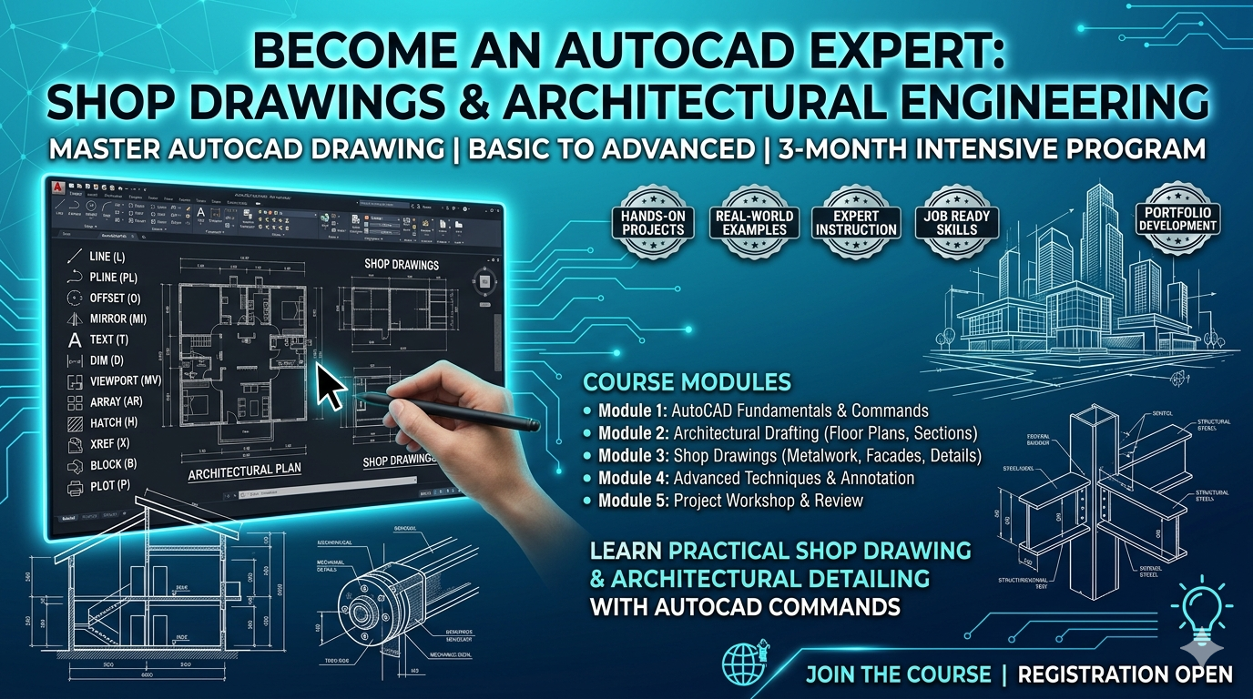AutoCAD Architectural/Industrial Shop drawing