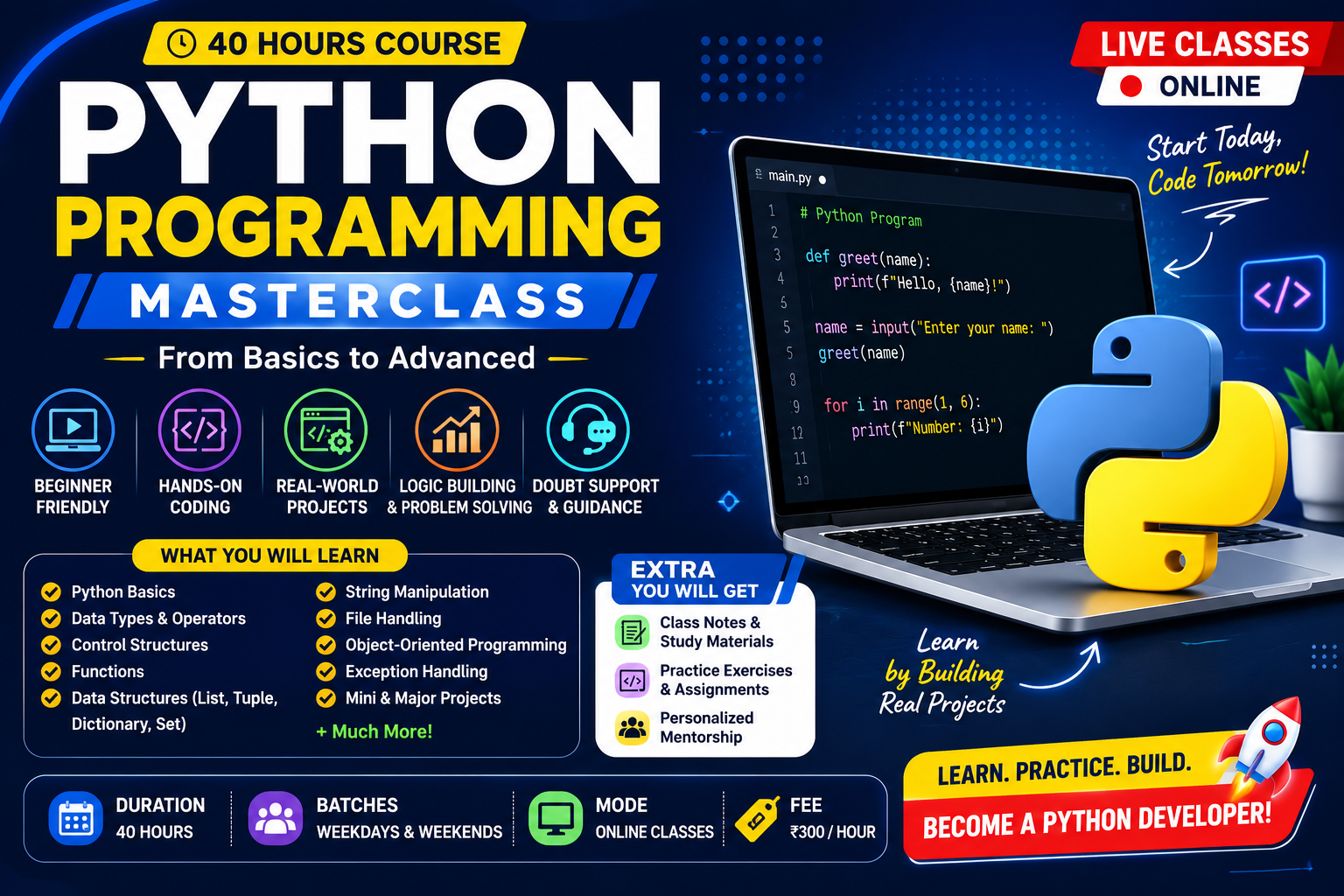 Complete Python Programming Course