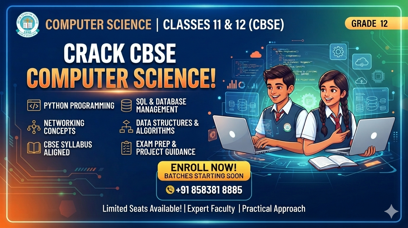 Computer Science CBSE 11 And 12