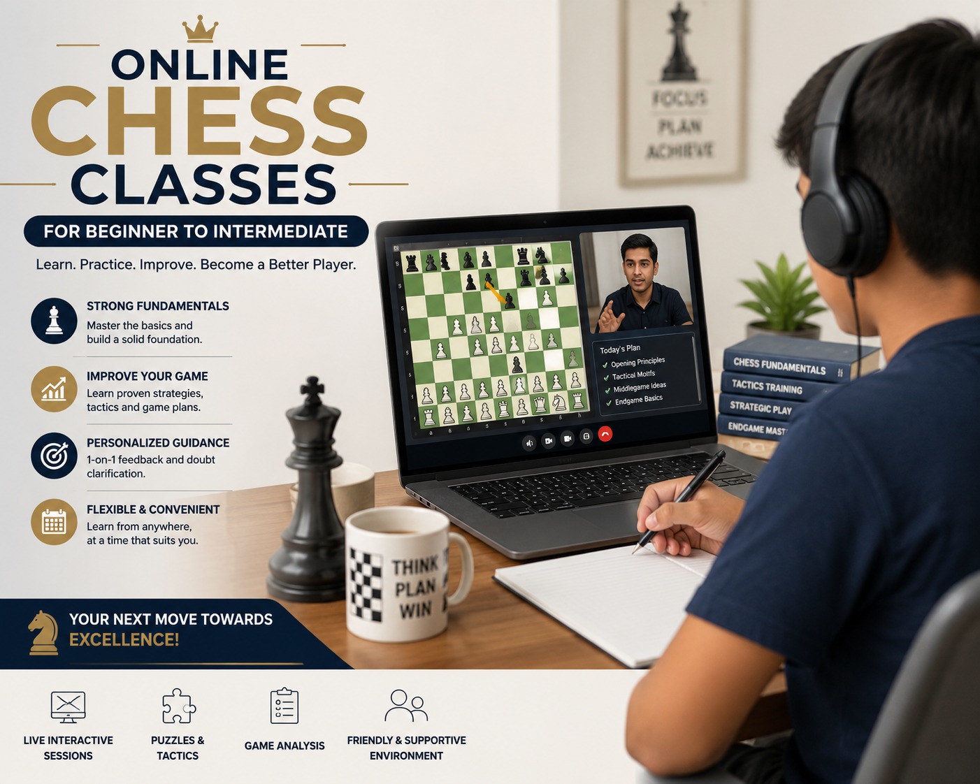 Chess (Beginner to Intermediate)