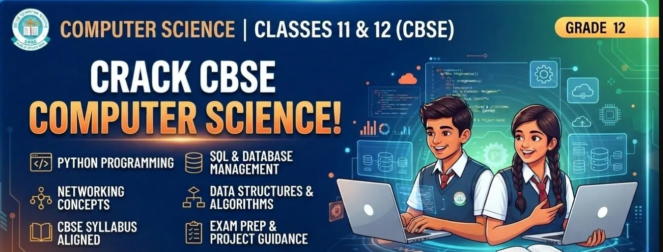 Computer Science CBSE 11 And 12