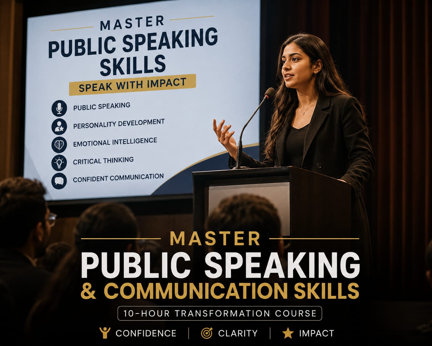 Master Public Speaking & Communication Skills