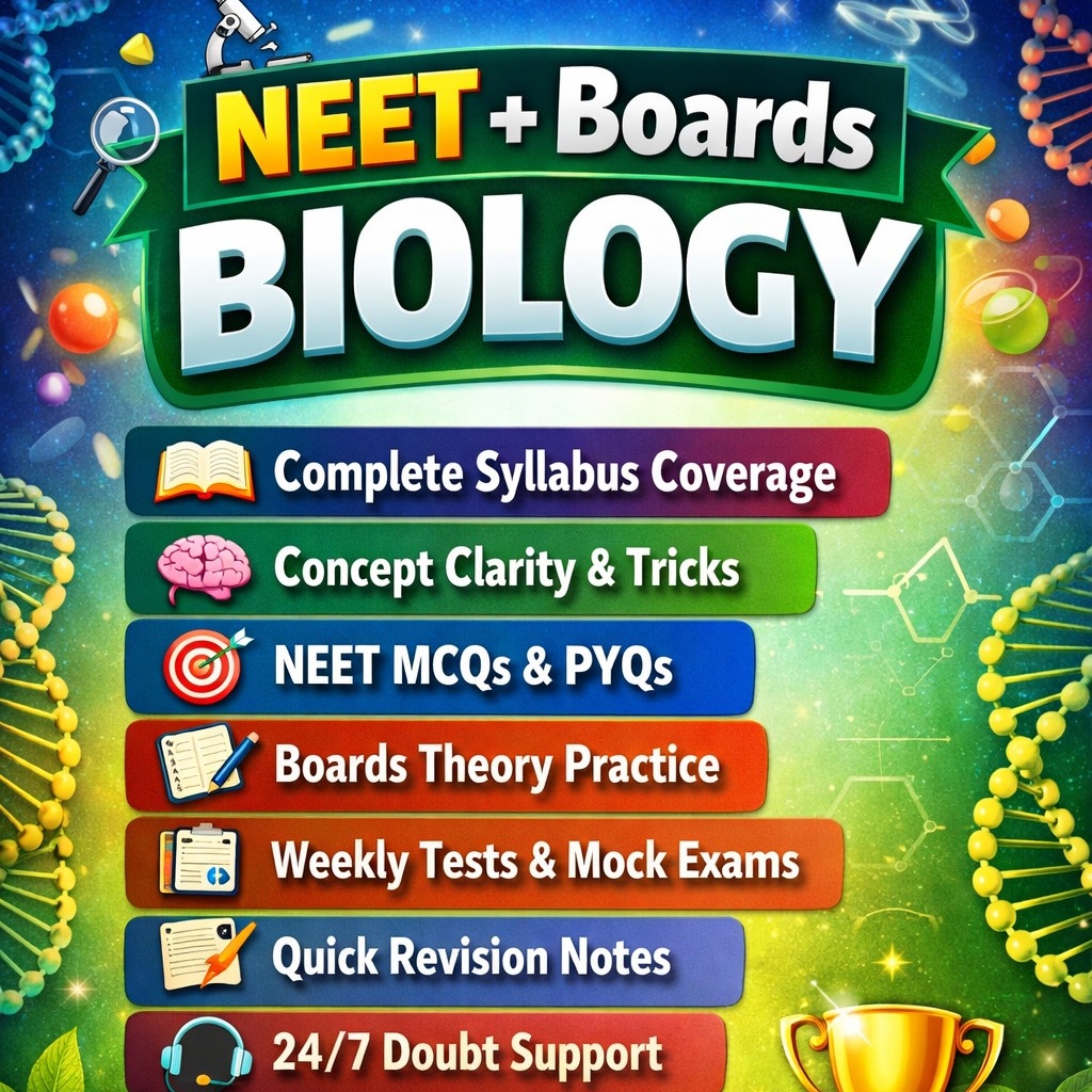 Biology for NEET and board students